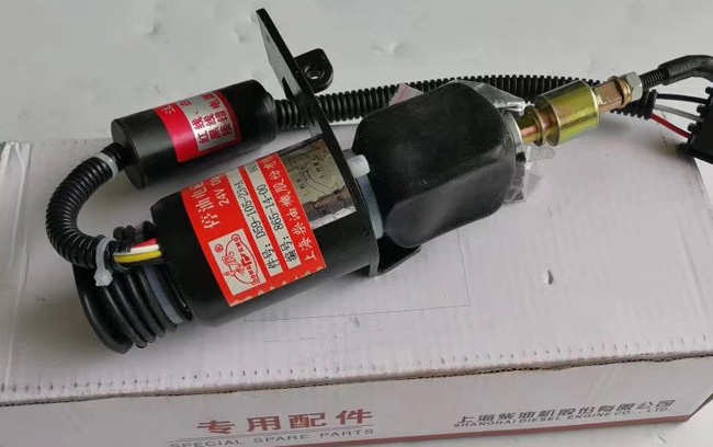 推土機(jī) 濰柴/CECC/sdec 12 v 柴油發(fā)動機(jī)燃油停油電磁閥 推土機(jī) 濰柴/CECC/sdec 12 v 柴油發(fā)動機(jī)燃油停油電磁閥