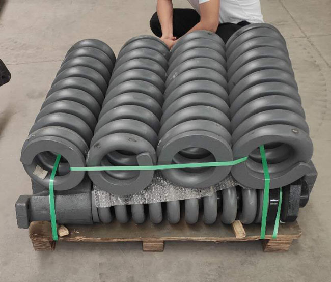 挖機(jī)推土機(jī)挖掘機(jī)履帶調(diào)節(jié)器 彈簧張緊輪裝置與反沖彈簧總成 挖機(jī)推土機(jī)挖掘機(jī)履帶調(diào)節(jié)器 彈簧張緊輪裝置與反沖彈簧總成