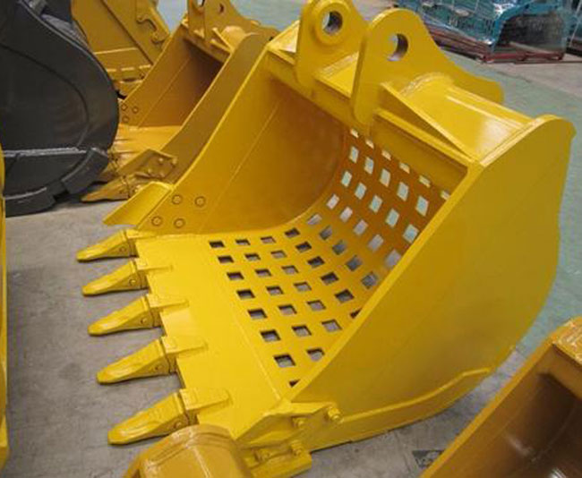 挖機(jī)挖掘機(jī)柵格巖石鏟斗