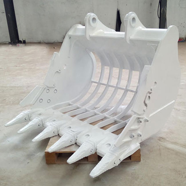 挖機(jī)挖掘機(jī)柵格巖石鏟斗